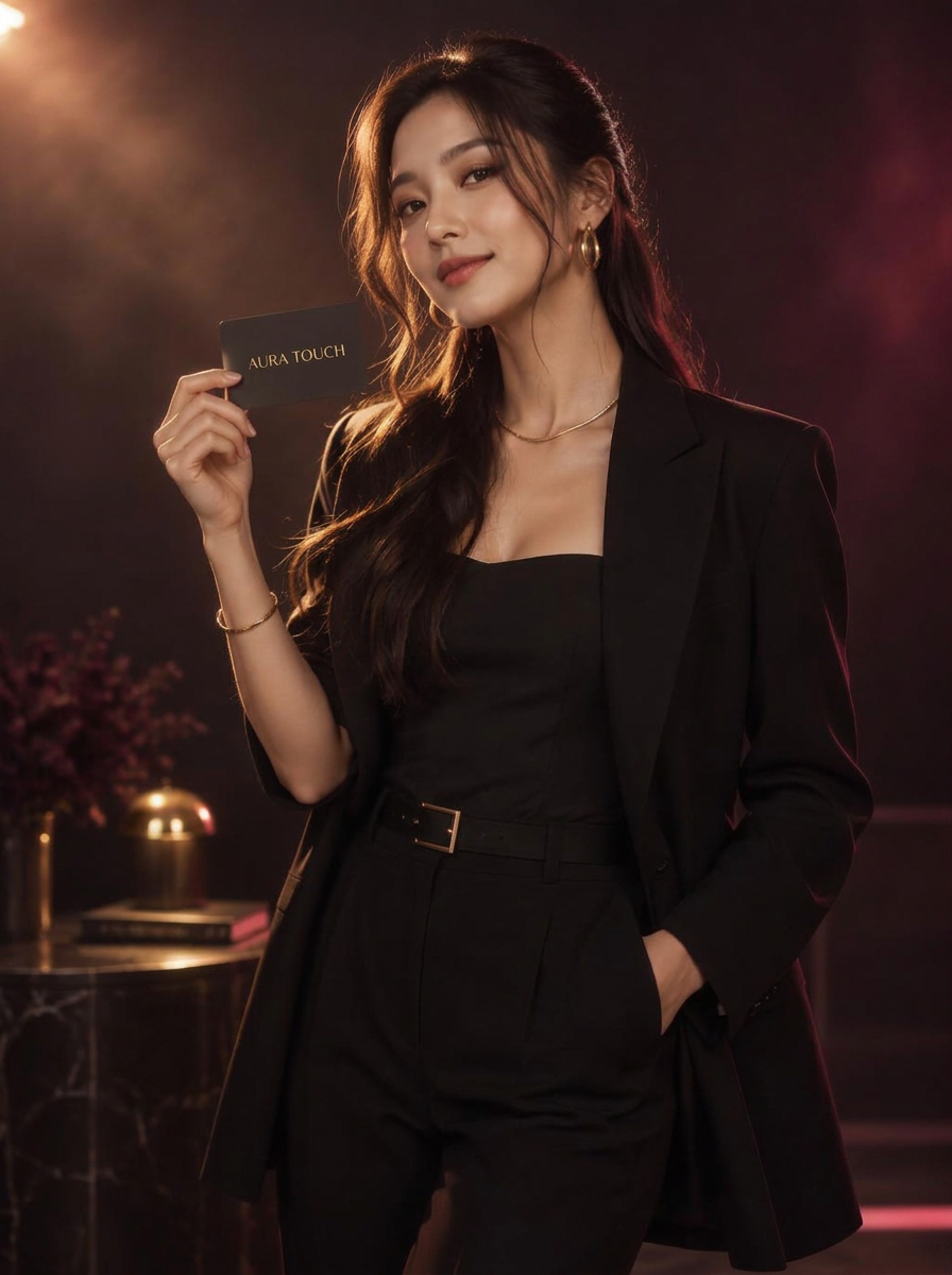 AuraTouch NFC Card (Black Matte)
